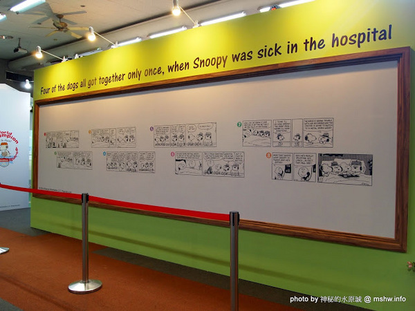 走進花生漫畫 史努比Snoopy65週年巡迴特展(台中站)：【景點】走進花生漫畫 Snoopy 65週年巡迴特展@台中世界貿易中心捷運BRT中港新城 : 空間與動線規劃更完善,還有高雄沒有的新展品喔!