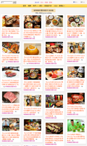 海綿飽飽的鳳梨城堡的美食牆