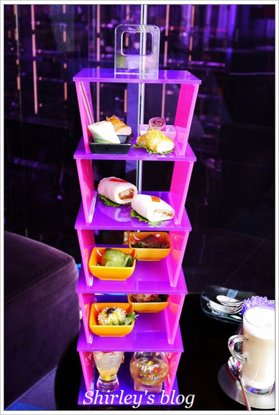 台北W酒店-紫艷酒吧：W HOTEL‧紫艷酒吧午茶