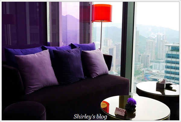 台北W酒店-紫艷酒吧：W HOTEL‧紫艷酒吧午茶