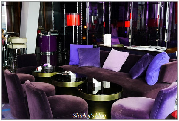 台北W酒店-紫艷酒吧：W HOTEL‧紫艷酒吧午茶