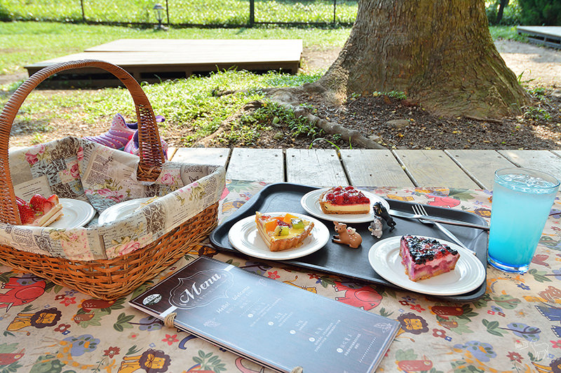 台北陽明山亞尼克夢想村:多款水果塔,野餐空間好舒適!(附野餐籃,野餐墊),台北陽明山甜點下午茶