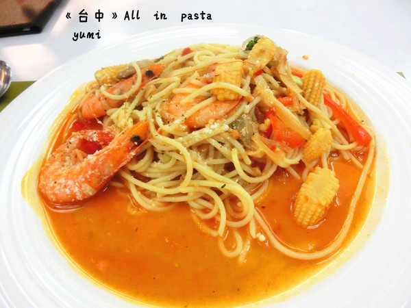 All in Pasta義式餐廳(原：le Buffet 西式‧綜合百匯)：【台中食記】只有自己親身品嘗過才知曉阿@all in pasta(大買家2F)