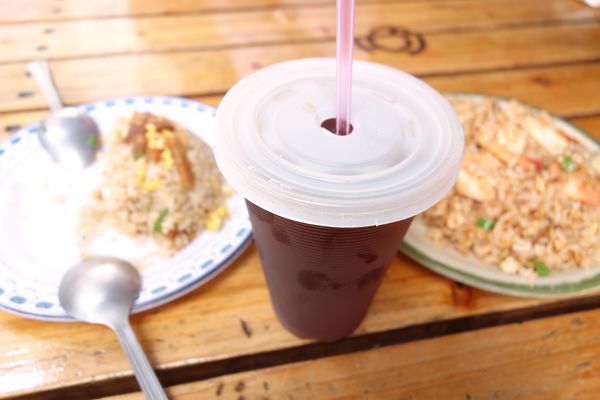 佳佳餐飲屋:佳佳餐飲屋 炒飯很多種..你一定沒看過的烏魚子炒飯..粒粒分明又貢貢乓