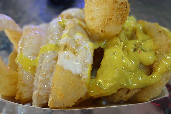 蔥樂手工洋蔥圈:我在南方公園逛夜市~蔥樂手工洋蔥圈 好揪西像水果一樣的洋蔥