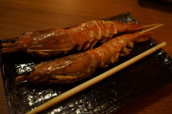 柒串燒屋：台北 捷運中山站 柒串燒屋~超平價焦糖口味串燒