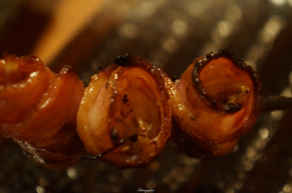 柒串燒屋：台北 捷運中山站 柒串燒屋~超平價焦糖口味串燒