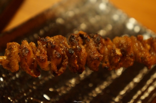 柒串燒屋：台北 捷運中山站 柒串燒屋~超平價焦糖口味串燒