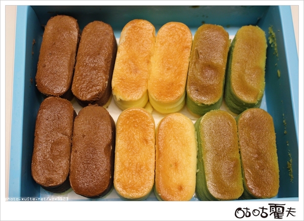 咕咕霍夫 烘焙美味：[試吃]咕咕霍夫~鮮奶乳酪蛋糕＆超柔牛奶戚風蛋糕❤不甜不膩♡送禮自吃兩相宜