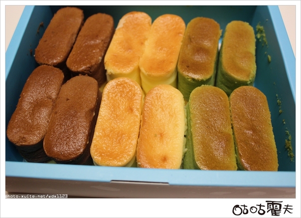 咕咕霍夫 烘焙美味：[試吃]咕咕霍夫~鮮奶乳酪蛋糕＆超柔牛奶戚風蛋糕❤不甜不膩♡送禮自吃兩相宜