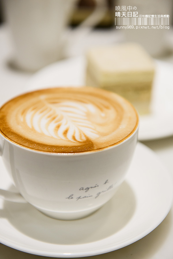agnes b. cafe(京站店)：【agnes b cafe lpg 京站】來客偽貴婦的氣質下午茶
