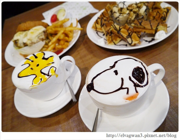 台北-大安區-捷運敦化站-LongTimeAgo Cafe-文創互動咖啡館-極光之愛-可愛拉花-史努比-楊丞琳-電影場景-26-614-1