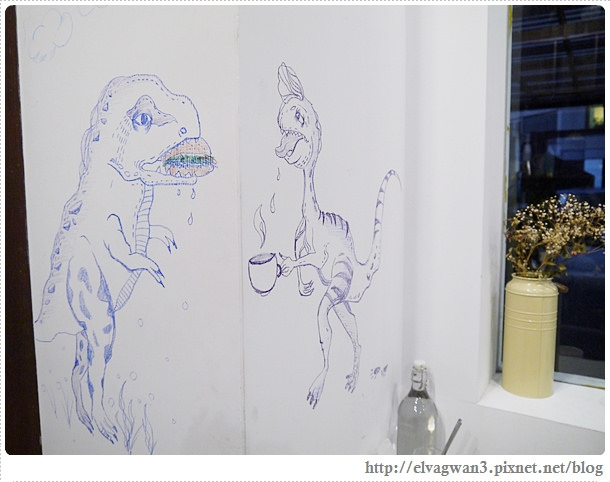 台北-大安區-捷運敦化站-LongTimeAgo Cafe-文創互動咖啡館-極光之愛-可愛拉花-史努比-楊丞琳-電影場景-47-547-1