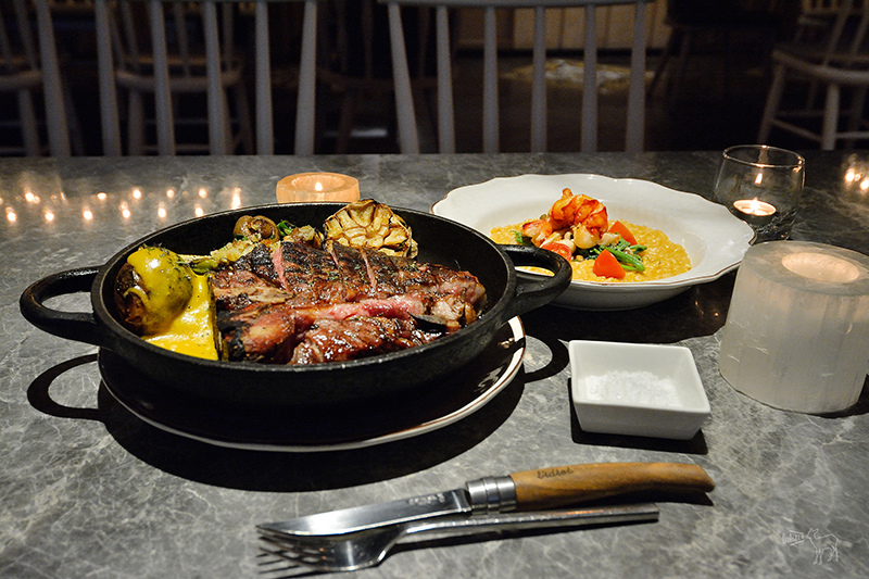 驢子餐廳 L'IDIOT 乾式熟成丁骨牛排與龍蝦燉飯,台北林森北路華泰飯店美食,捷運雙連站