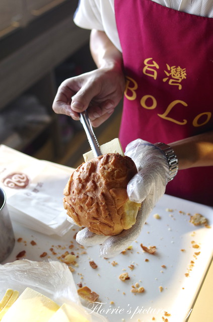 台灣BOLO冰火菠蘿((基隆店)):台灣BoLo基隆店~冰火波蘿包果然讓人難已抗拒丫~~