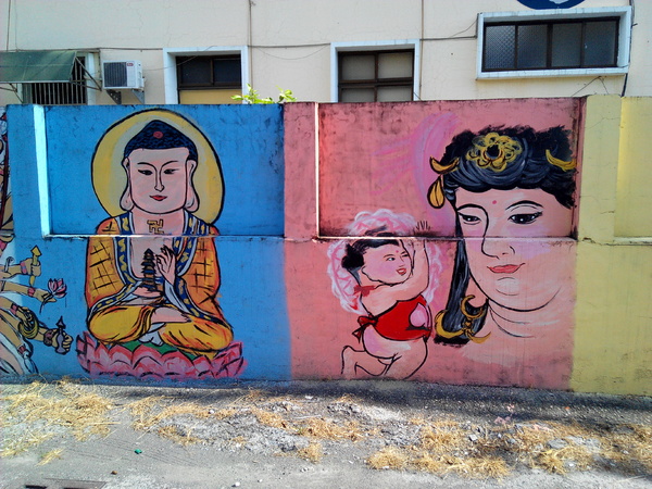 下營區維尼村：【臺南Ω下營區】小熊維尼彩繪村。結合在地文化信仰的維尼彩繪