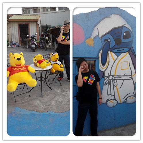 下營區維尼村：【臺南Ω下營區】小熊維尼彩繪村。結合在地文化信仰的維尼彩繪