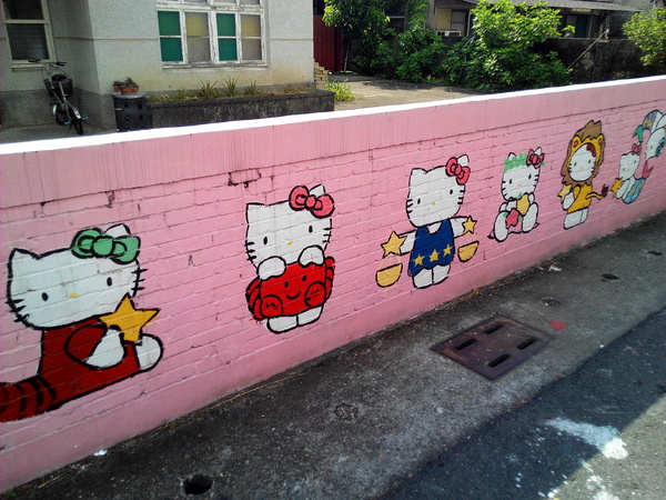 下營區維尼村：【臺南Ω下營區】小熊維尼彩繪村。結合在地文化信仰的維尼彩繪