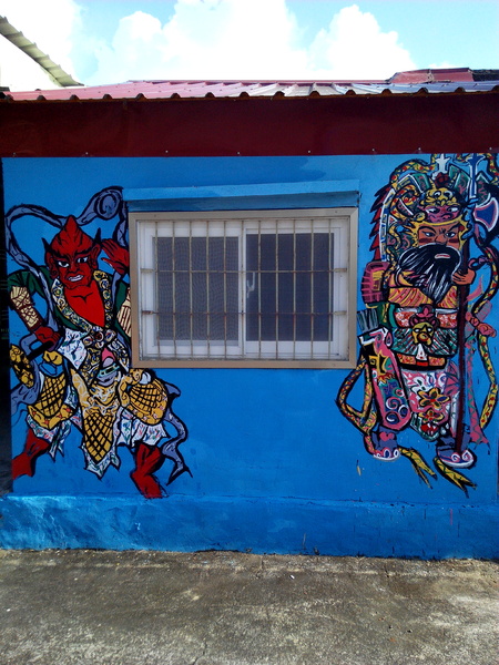 下營區維尼村：【臺南Ω下營區】小熊維尼彩繪村。結合在地文化信仰的維尼彩繪