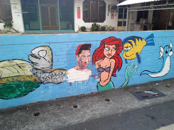 下營區維尼村：【臺南Ω下營區】小熊維尼彩繪村。結合在地文化信仰的維尼彩繪