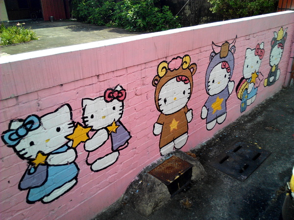 下營區維尼村：【臺南Ω下營區】小熊維尼彩繪村。結合在地文化信仰的維尼彩繪