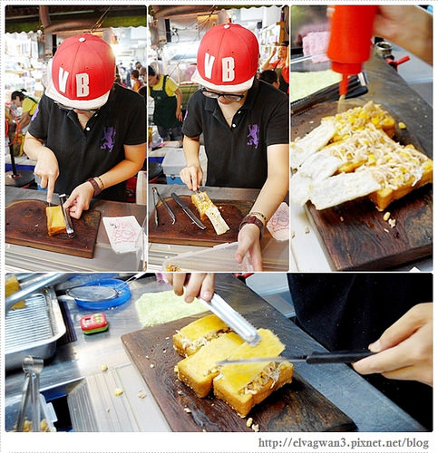 捷運松山線-饒河夜市-口袋吐司-迷你棺材板-創意料理-8-1