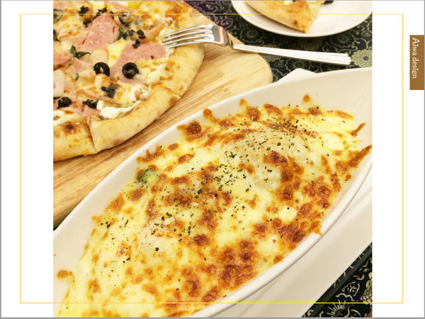 洋溢可愛鄉村風的轉角726,手工窯烤PIZZA,爽口滋味起司濃厚,義大利麵配料好豐盛-42.jpg