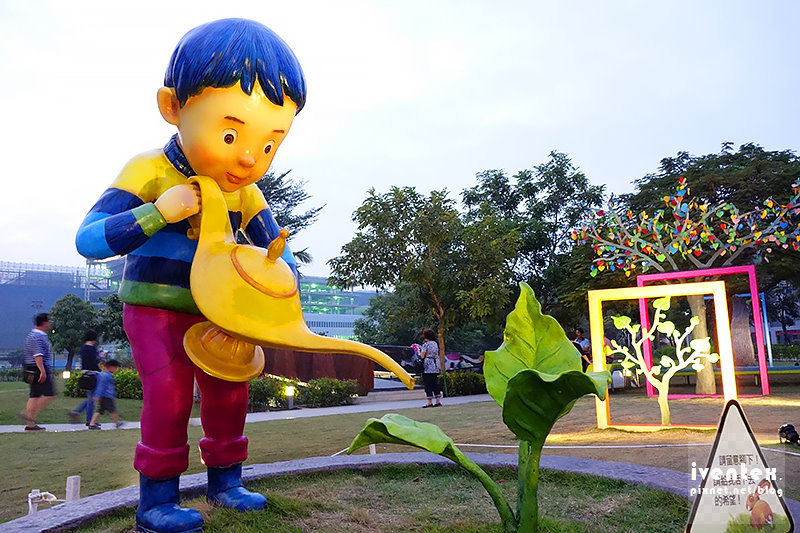 00刀口力台南善化南科幾米裝置藝術小公園