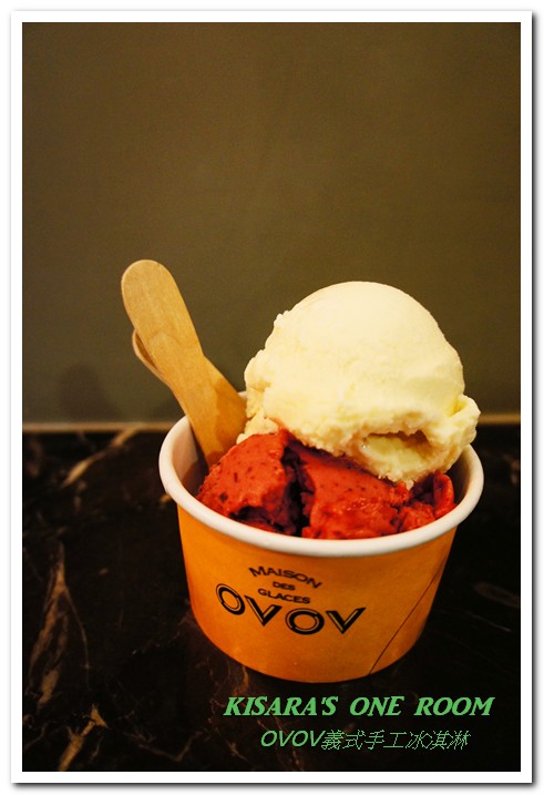 OVOV 義式手工冰淇淋：歐洲風格冰品小店──OVOV