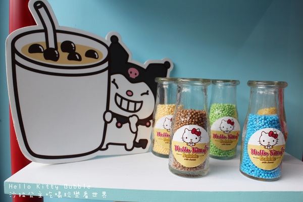 Hello Kitty Bubble:台北大安『Hello Kitty Bubble』療鬱系/三麗鷗手搖飲