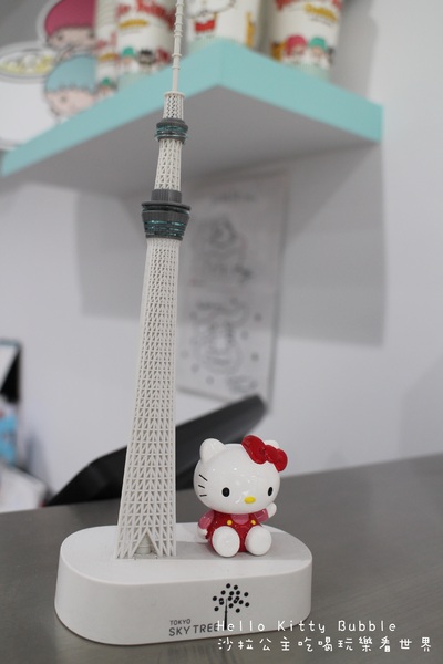 Hello Kitty Bubble:台北大安『Hello Kitty Bubble』療鬱系/三麗鷗手搖飲