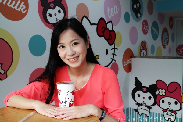 Hello Kitty Bubble:台北大安『Hello Kitty Bubble』療鬱系/三麗鷗手搖飲