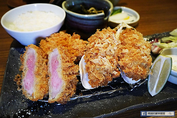 伊勢路勝勢日式豬排：◆台北信義。捷運市政府站【伊勢路勝勢日式豬排微風松高店】夏季限定新品強勢登場。炙燒肋眼牛排。伊勢牡蠣腰內豬排