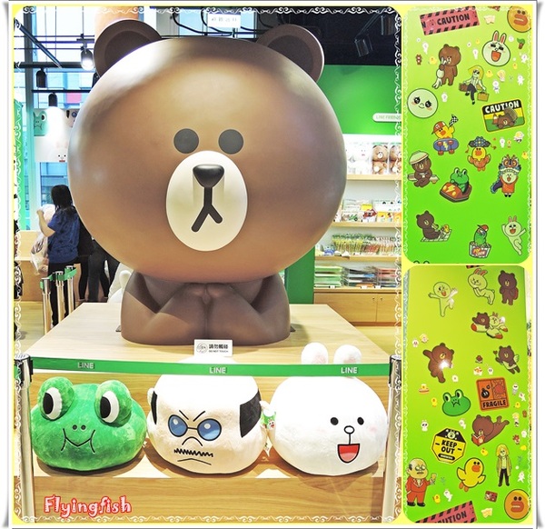 LINE FRIENDS STORE 專門店:✜ 歐麥尬~ 超療癒、讓人驚喜連連滴歡樂製造機-微風松高「Line Friends Store」