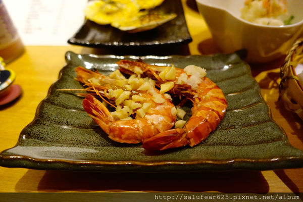 後少女時代 有喜屋 Ukiya日式煎餃居酒屋 鹽烤草蝦