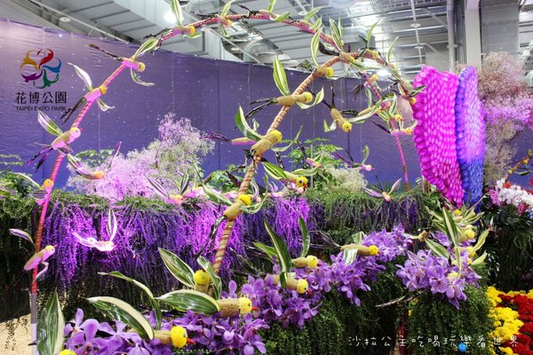 2015花卉裝置藝術設計大展：免費展覽『2015花卉裝置藝術設計大展』花博公園