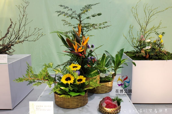 2015花卉裝置藝術設計大展：免費展覽『2015花卉裝置藝術設計大展』花博公園