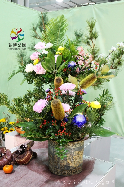 2015花卉裝置藝術設計大展：免費展覽『2015花卉裝置藝術設計大展』花博公園