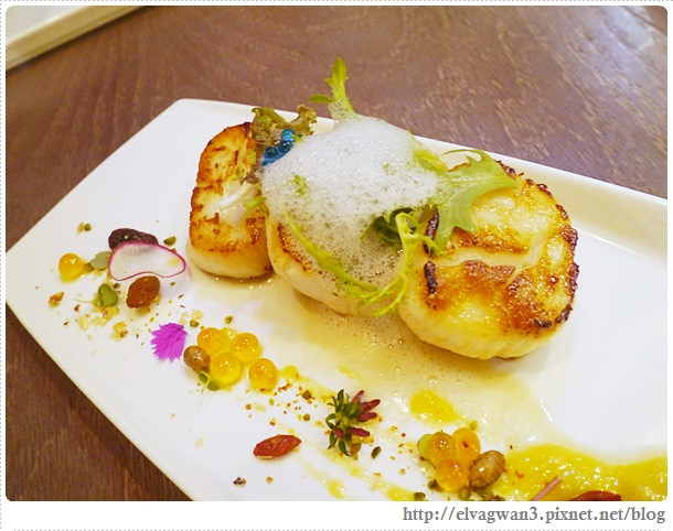 捷運國父紀念館站-A community-餐酒館-巷弄美食-質感-焦糖洋蔥-現流北海道干貝-胭脂蝦-松露燉飯-煎鴨肝-蘋果派-22-278-1