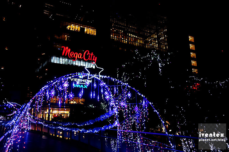 45刀口力2014新北市歡樂耶誕城新北市市民廣場新站路天橋