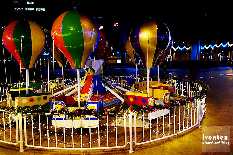 33刀口力2014新北市歡樂耶誕城新北市市民廣場幸福熱氣球