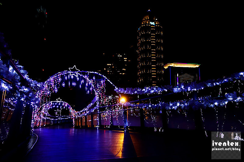 52刀口力2014新北市歡樂耶誕城新北市市民廣場新站路天橋