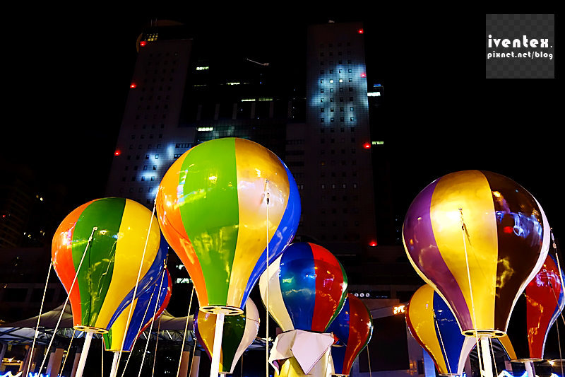 34刀口力2014新北市歡樂耶誕城新北市市民廣場幸福熱氣球