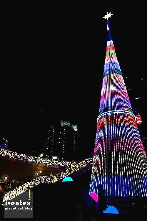 24刀口力2014新北市歡樂耶誕城新北市市民廣場耶誕樹.