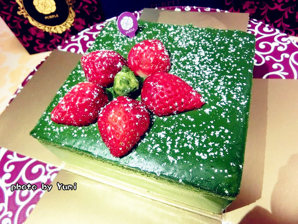 Purple宇治抹茶專賣:【邀稿】草莓抹茶蛋糕浪漫登場~新鮮草莓搭配頂級京都宇治抹茶讓你一吃就愛上@Purple宇治抹茶專賣