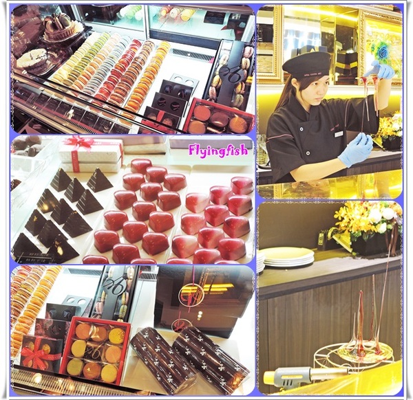 安娜可可藝術坊(法式拉糖甜點專賣(微風松高店))： ✜ 逗陣來呷現點現做滴華麗精緻法式拉糖甜點!－「安娜可可藝術坊－法式拉糖甜點專賣(微風松高店)」(*￣︶￣*)