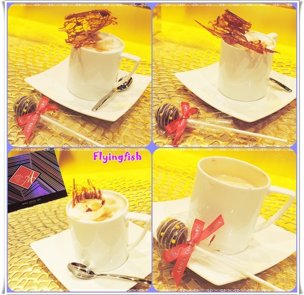 安娜可可藝術坊(法式拉糖甜點專賣(微風松高店))： ✜ 逗陣來呷現點現做滴華麗精緻法式拉糖甜點!－「安娜可可藝術坊－法式拉糖甜點專賣(微風松高店)」(*￣︶￣*)