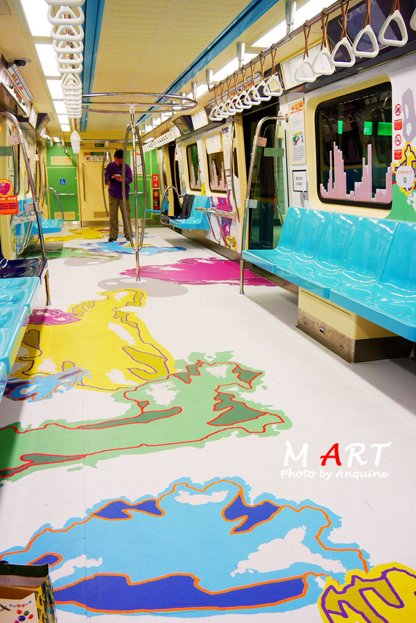廖西瓜＠台北捷運松山線M ART行動美術館2