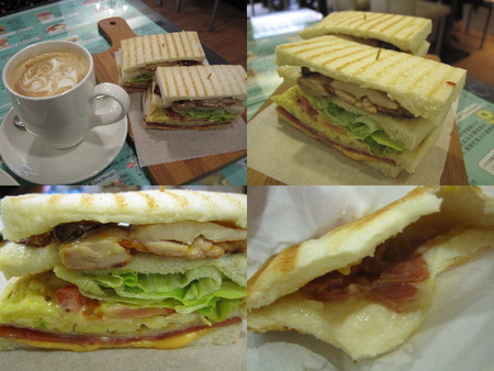 可可芭蕾:可可芭蕾~豐富的板烤總匯&咬開小心燙口的熱夾心吐司(捷運雙連站周邊)