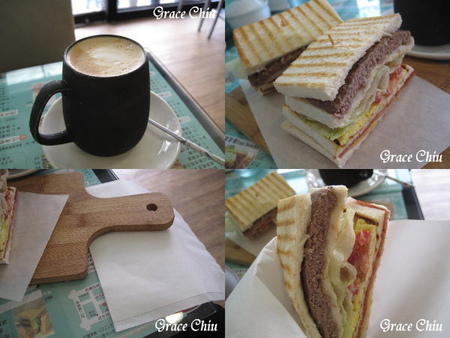 可可芭蕾:可可芭蕾~豐富的板烤總匯&咬開小心燙口的熱夾心吐司(捷運雙連站周邊)